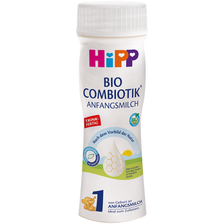 HiPP 1 BIO Combiotik, ekologiczne mleko początkowe, dla niemowląt od urodzenia, 200 ml HiPP 1 BIO Combiotik, ekologiczne mleko początkowe, dla niemowląt od urodzenia, 200 ml - zdjęcie produktu