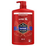 Old Spice, żel pod prysznic 3w1, do ciała, włosów i twarzy, Captain, 1000 ml Old Spice, żel pod prysznic 3w1, do ciała, włosów i twarzy, Captain, 1000 ml - miniaturka zdjęcia produktu