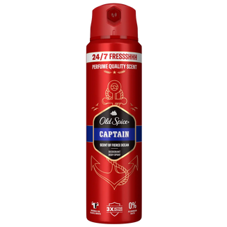 Old Spice Captain, deodorant w sprayu, 150 ml Old Spice Captain, deodorant w sprayu, 150 ml - zdjęcie produktu