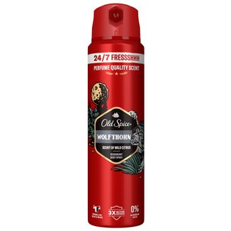 Old Spice Wolfthorn, dezodorant w sprayu, 150 ml - zdjęcie produktu