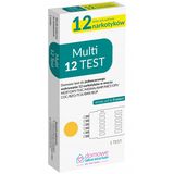 Domowe Labolatorium Multi 12 Test, domowy test do wykrywania 12 narkotyków w moczu, 1 sztuka - miniaturka zdjęcia produktu