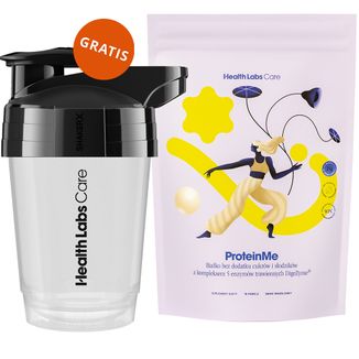 Health Labs ProteinMe, smak waniliowy, 472,5 g + shaker gratis - zdjęcie produktu