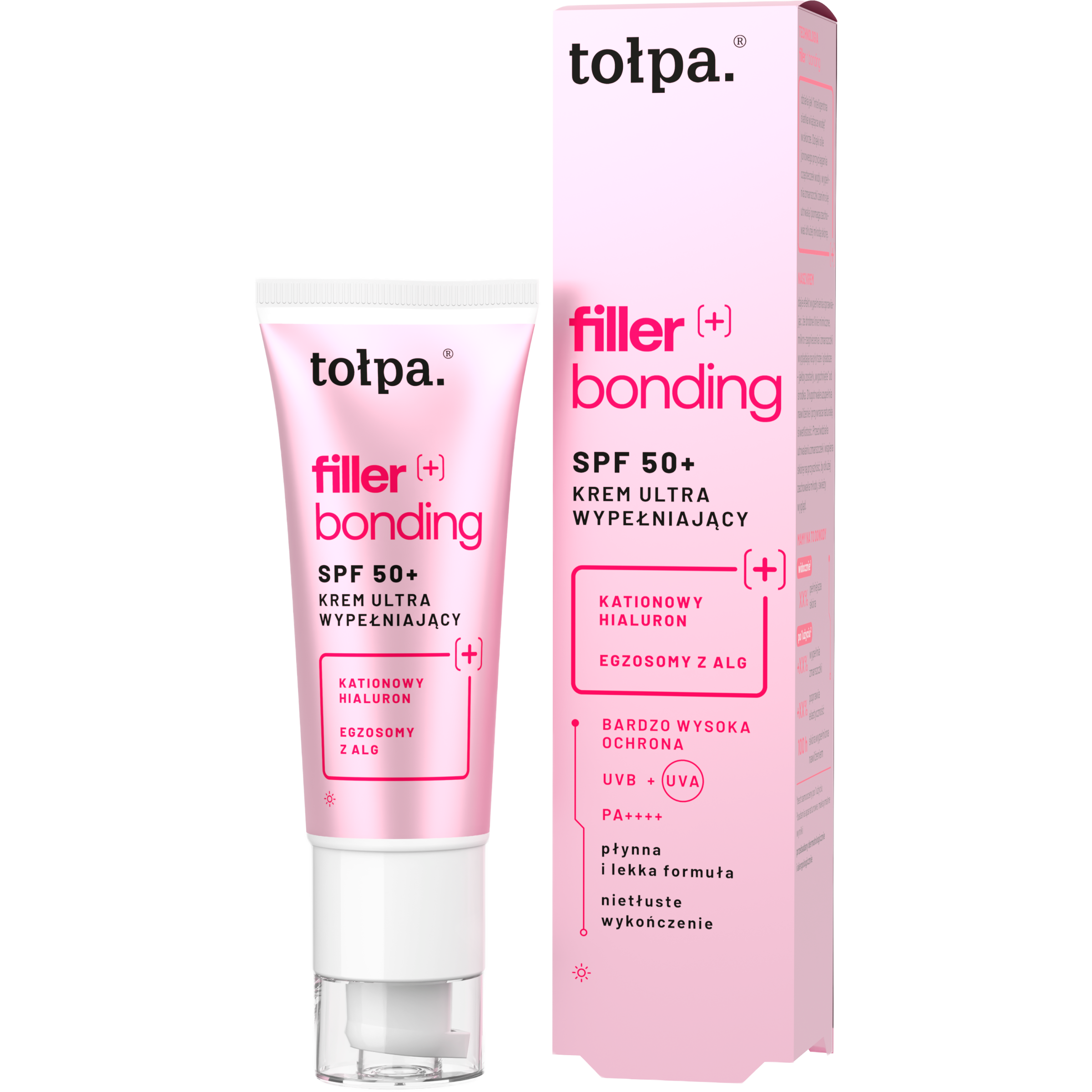 Tołpa Tołpa Filler Bonding, ultra auffüllend Schutzcreme, SPF 50+, 40 ml — Inhaltsstoffe und Bewertung