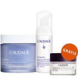 Caudalie Vinoperfect, glikolowy krem na przebarwienia, na noc, 50 ml + pianka mikropeelingująca, 50 ml + krem do twarzy, 15 ml gratis - miniaturka zdjęcia produktu
