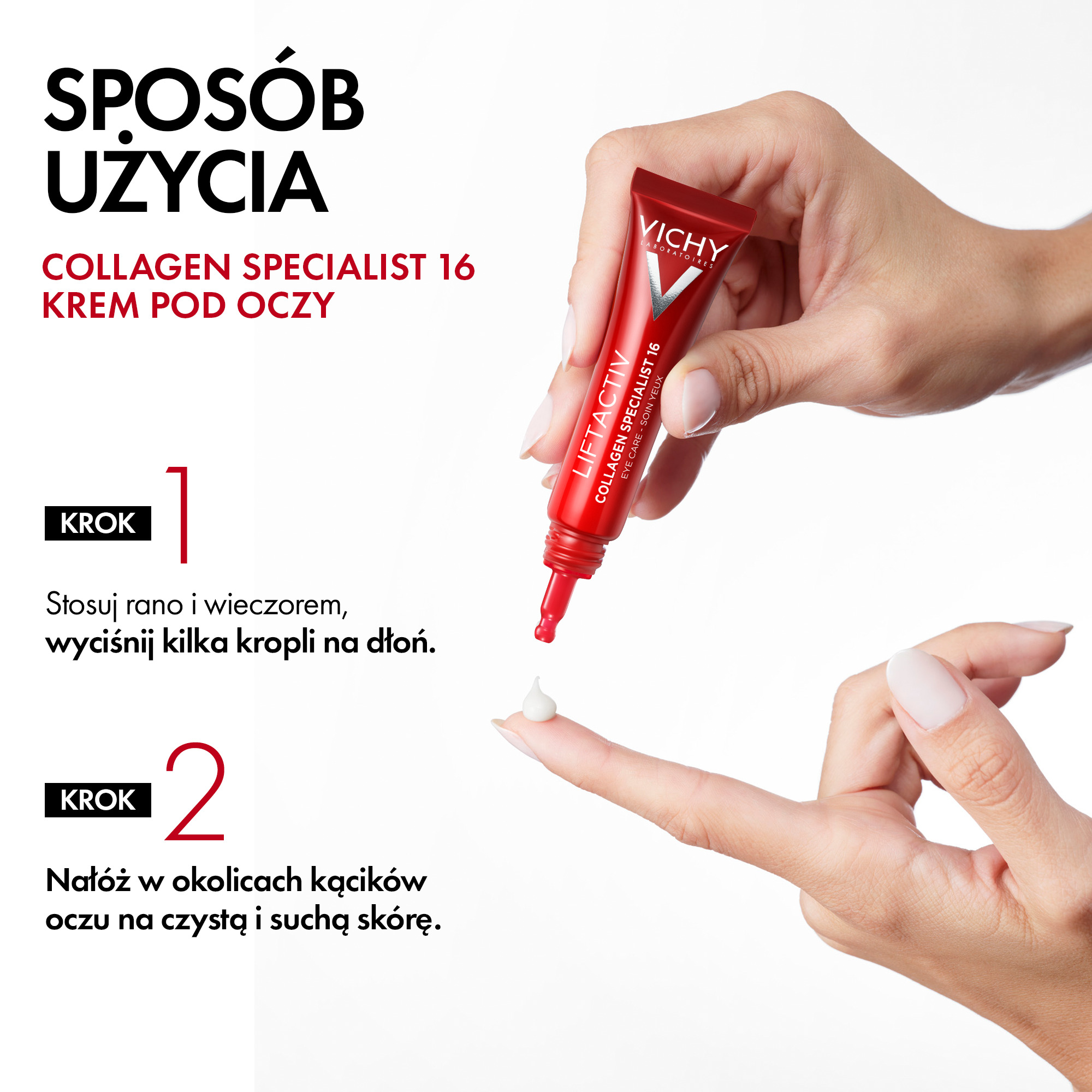 Набор Vichy Liftactiv Collagen Specialist: крем для кожи вокруг глаз 15 мл и дневной крем 15 мл — фото 6