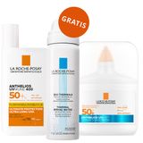 Zestaw La Roche-Posay Anthelios UVMune 400, niewidoczny fluid ochronny, SPF 50+, 50 ml + serum ochronne ultralekkie, SPF 50+, 50 ml + woda termalna, 50 ml gratis - miniaturka zdjęcia produktu