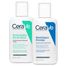 Zestaw CeraVe, oczyszczający żel do mycia z ceramidami, skóra normalna i tłusta, 88 ml + emulsja nawilżająca, skóra sucha i bardzo sucha, 88 ml - miniaturka  zdjęcia produktu