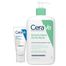 Zestaw CeraVe, oczyszczający żel do mycia z ceramidami, skóra normalna i tłusta, 473 ml + nawilżający krem do twarzy z ceramidami, skóra normalna i sucha, SPF 50, 52 ml - miniaturka  zdjęcia produktu