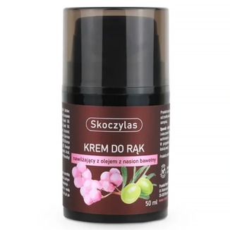 Skoczylas, krem nawilżający do rąk z olejem z nasion bawełny, 50 ml - zdjęcie produktu