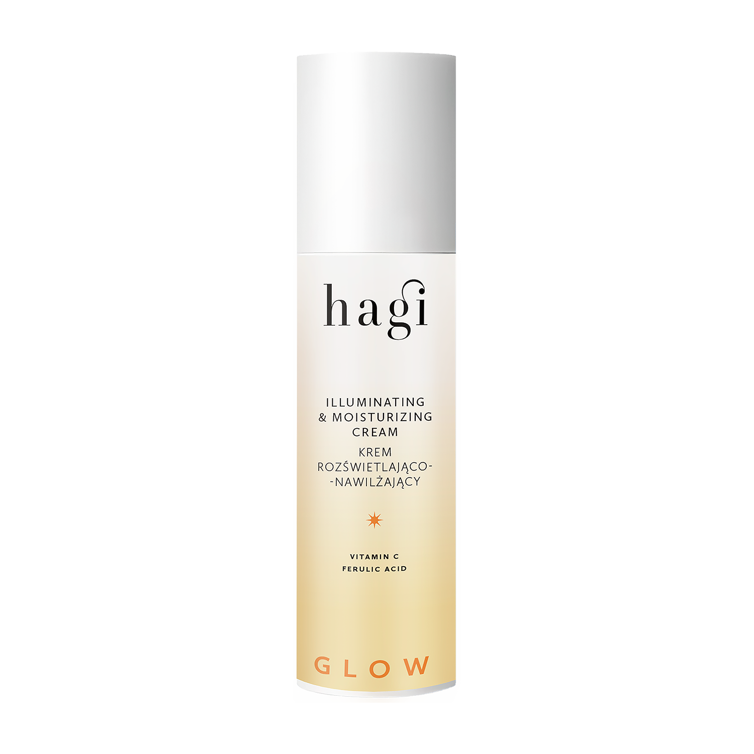 Nieznana Hagi Glow, krem rozświetlająco-nawilżający na dzień, 50 ml
