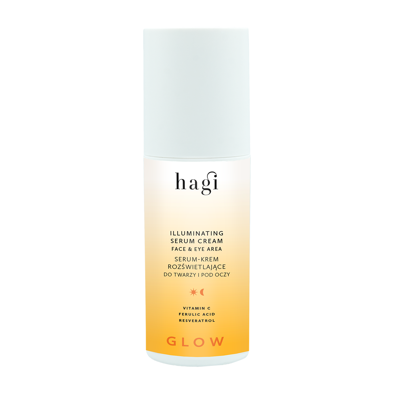 Nieznana Hagi Glow, serum-Creme strahlend für das Gesicht und für die Augenpartie, für den Tag und noc, 30 ml — Inhaltsstoffe und Bewertung