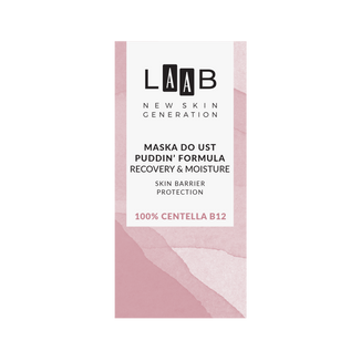AA Laab Centella B12, maska do ust, puddin' formula, recovery & moisture, 15 g - zdjęcie produktu