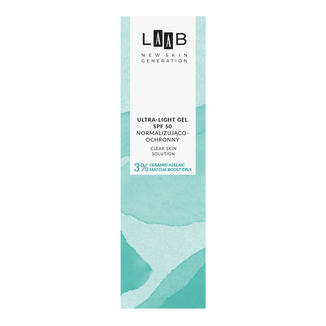 AA Laab Clear Skin Solution, ultra-light gel, normalizująco-ochronny, SPF 50, 40 ml AA Laab Clear Skin Solution, ultra-light gel, normalizująco-ochronny, SPF 50, 40 ml - zdjęcie produktu