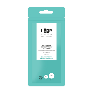 AA Laab Clear Skin Solution Sos clear cover patches, plasterki na niedoskonałości, 36 sztuk - zdjęcie produktu