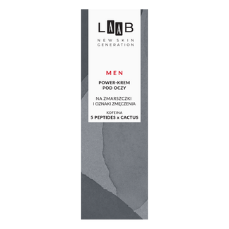 AA Laab Men, Power-krem pod oczy przeciw zmarszczkom i oznakom zmęczenia, 15 ml - zdjęcie produktu