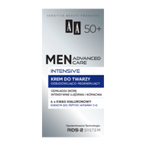 AA Men Advanced Care Intensive 50+, krem do twarzy odbudowująco-regenerujący, 50 ml - miniaturka zdjęcia produktu