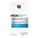 AA Men Sensitive, balsam po goleniu kojąco-nawilżający do skóry bardzo wrażliwej, 100 ml AA Men Sensitive, balsam po goleniu kojąco-nawilżający do skóry bardzo wrażliwej, 100 ml - miniaturka zdjęcia produktu