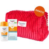 Eucerin Sun Protection Hydro Protect, ultralekki nawilżający fluid ochronny, SPF 50+, 50 ml + kosmetyczka gratis - miniaturka zdjęcia produktu