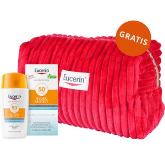 Eucerin Sun Protection Hydro Protect, ultralekki nawilżający fluid ochronny, SPF 50+, 50 ml + kosmetyczka gratis - zdjęcie produktu