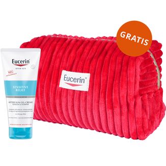 Eucerin Sun Protection After Sun, łagodzący żel-krem po opalaniu, 200 ml + kosmetyczka gratis Eucerin Sun Protection After Sun, łagodzący żel-krem po opalaniu, 200 ml + kosmetyczka gratis - zdjęcie produktu
