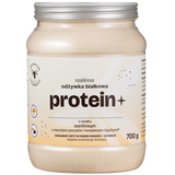 Manufaktura Rodziny Sadowskich Protein+, roślinna odżywka białkowa, smak waniliowy z mleczkiem pszczelim, 700 g - miniaturka zdjęcia produktu