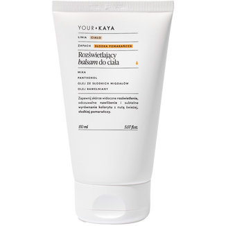 Your KAYA, rozświetlający balsam do ciała o zapachu słodkiej pomarańczy, 
150 ml - zdjęcie produktu