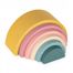 Petite&Mars, silikonowa układanka Rainbow, Intense Ochre, od 12 miesiąca - 1 Petite&Mars, silikonowa układanka Rainbow, Intense Ochre, od 12 miesiąca - miniaturka zdjęcia produktu