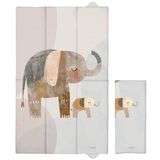 Ceba Baby, składana mata do przewijania, Elephant Family, 50 x 80 cm - miniaturka zdjęcia produktu