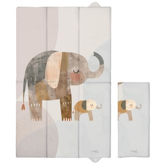 Ceba Baby, składana mata do przewijania, Elephant Family, 50 x 80 cm - zdjęcie produktu