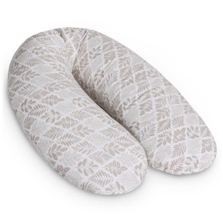 Ceba Baby Cebuszka Multi, wielofunkcyjna poduszka ciążowa, Jersey Brown Leaves - zdjęcie produktu