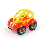 Oball, pojazd z grzechotką Rattle&Roll, czerwony, od 3 miesiąca - miniaturka zdjęcia produktu