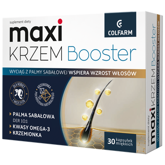 Colfarm Maxi Krzem Booster, 30 kapsułek Colfarm Maxi Krzem Booster, 30 kapsułek - zdjęcie produktu