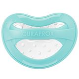 Curaprox baby, smoczek uspokajający, od urodzenia, rozmiar 0, turkusowy, 1 sztuka - miniaturka zdjęcia produktu