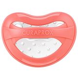 Curaprox baby, smoczek uspokajający, od urodzenia, rozmiar 0, koralowy, 1 sztuka USZKODZONE OPAKOWANIE - miniaturka zdjęcia produktu