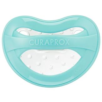 Curaprox baby, smoczek uspokajający, 1-2,5 roku, rozmiar 1, turkusowy, 1 sztuka - zdjęcie produktu