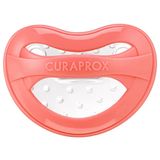 Curaprox baby, smoczek uspokajający, 1-2,5 roku, rozmiar 1, koralowy, 1 sztuka - miniaturka zdjęcia produktu