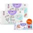 Zestaw Bella Baby Happy, pieluchy, rozmiar 1 Newborn, 2-5 kg, 2 x 42 sztuki + chusteczki nawilżane, alantoina i witamina E, 64 sztuki gratis - miniaturka  zdjęcia produktu