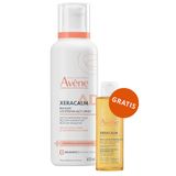 Avene XeraCalm A.D, balsam uzupełniający lipidy do twarzy i ciała, skóra bardzo sucha, atopowa i swędząca, 400 ml + oczyszczający olejek uzupełniający lipidy, 100 ml gratis - miniaturka zdjęcia produktu