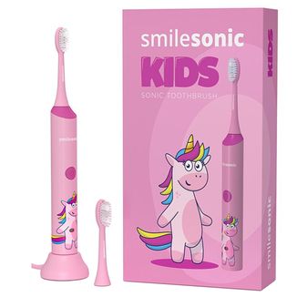 Smilesonic Kids, soniczna szczoteczka do zębów dla dzieci od 3 lat, różowa, 1 sztuka - zdjęcie produktu