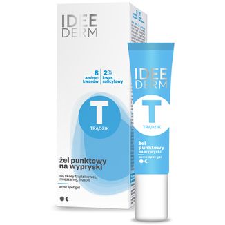 Idee Derm, żel punktowy na wypryski, 15 ml - zdjęcie produktu