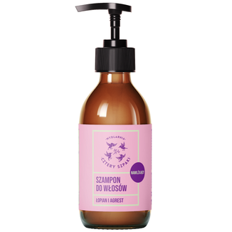 Cztery Szpaki, szampon nawilżający, łopian i agrest, 300 ml Cztery Szpaki, szampon nawilżający, łopian i agrest, 300 ml - zdjęcie produktu