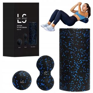 Acus Med Line Sport, zestaw do masażu, 3 sztuki - zdjęcie produktu