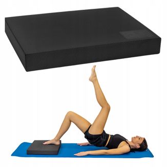 Acus Med Balance Pad Line Sport, mata równoważna, czarna - zdjęcie produktu