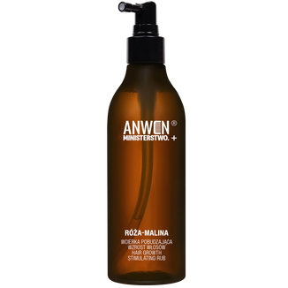 Anwen x Ministerstwo, wcierka pobudzająca wzrost włosów, róża-malina, 150 ml Anwen x Ministerstwo, wcierka pobudzająca wzrost włosów, róża-malina, 150 ml - zdjęcie produktu