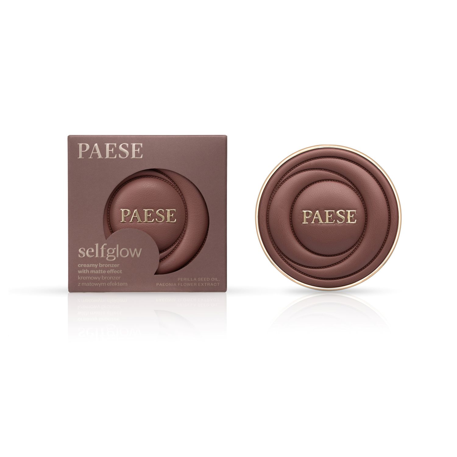 Paese Paese Selfglow 02 Velvet Sand, kremowy bronzer z matowym efektem, 8 g — Składniki i ocena