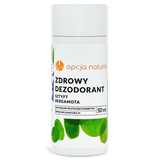 Opcja Natura Zdrowy Dezodorant w sztyfcie, bergamota, 50 ml - miniaturka zdjęcia produktu