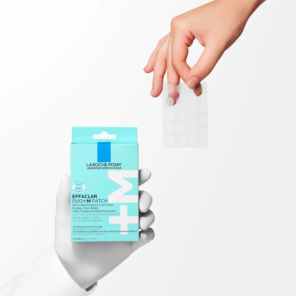 Набор La Roche-Posay Effaclar Duo+M: крем для кожи, склонной к акне, 40 мл и пластыри 22 шт — фото 4