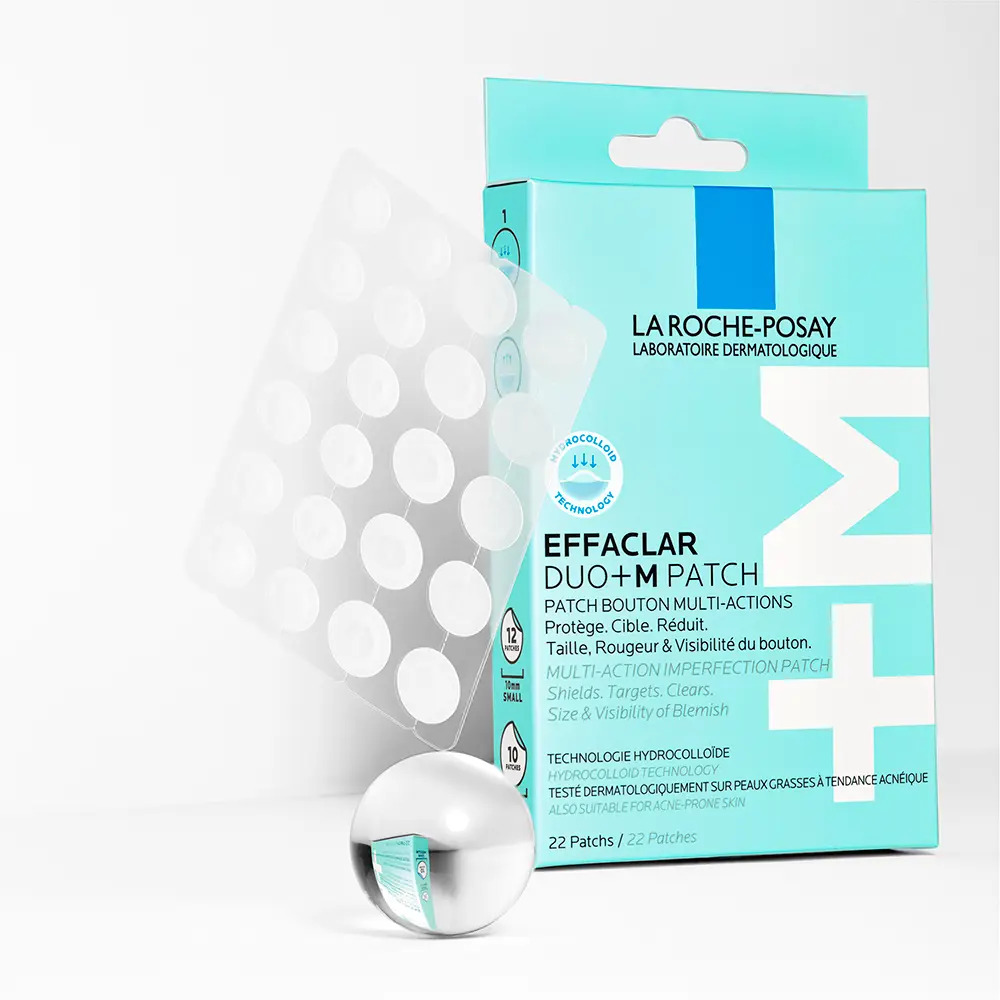 Набор La Roche-Posay Effaclar Duo+M: крем для кожи, склонной к акне, 40 мл и пластыри 22 шт — фото 5