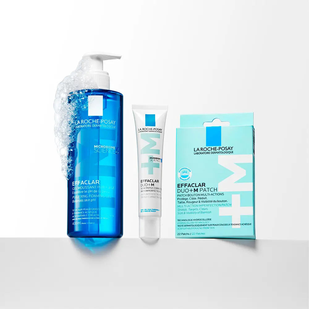 Набор La Roche-Posay Effaclar Duo+M: крем для кожи, склонной к акне, 40 мл и пластыри 22 шт — фото 6