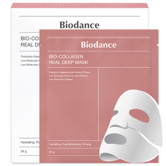 Zestaw Biodance Bio Collagen Real Deep Mask, ujędrniająca maska do twarzy, 4 sztuki - zdjęcie produktu